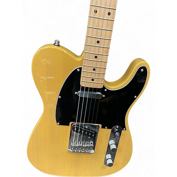 Used 2022 Squier Affinity Telecaster Butterscotch Blonde Solid Body Electric Guitar