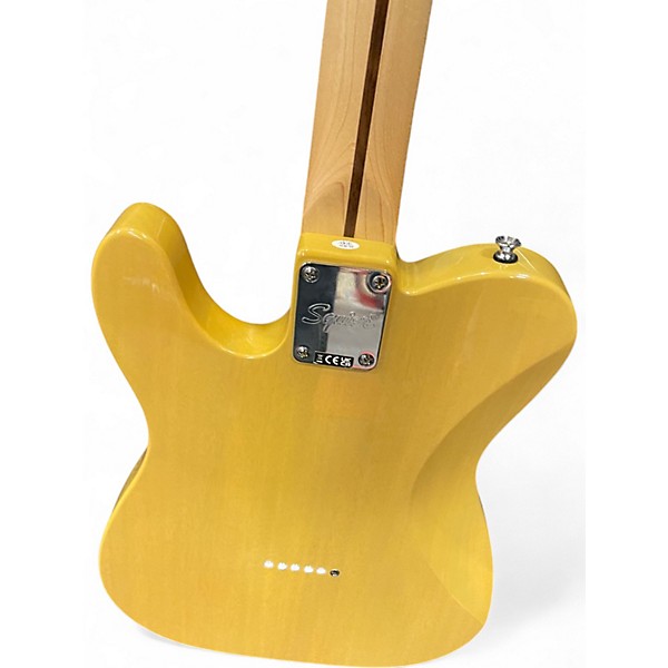 Used 2022 Squier Affinity Telecaster Butterscotch Blonde Solid Body Electric Guitar