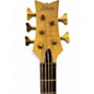 Used Schecter Guitar Research DIAMOND SERIES CUSTOM 5 BROWN Electric Bass Guitar
