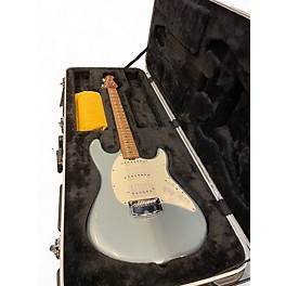 Used Ernie Ball Music Man Cutlass Ice Blue Metallic Solid Body Electric Guitar