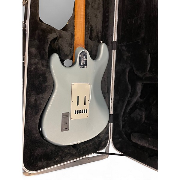 Used Ernie Ball Music Man Cutlass Ice Blue Metallic Solid Body Electric Guitar