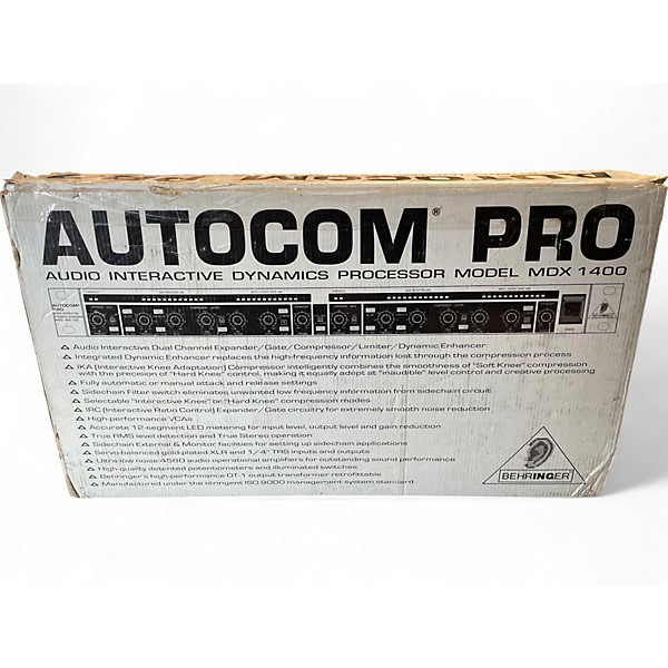 Used Behringer autocom pro Compressor