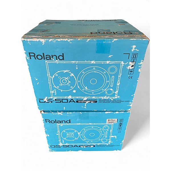 Used Roland DS50A pair Powered Monitor