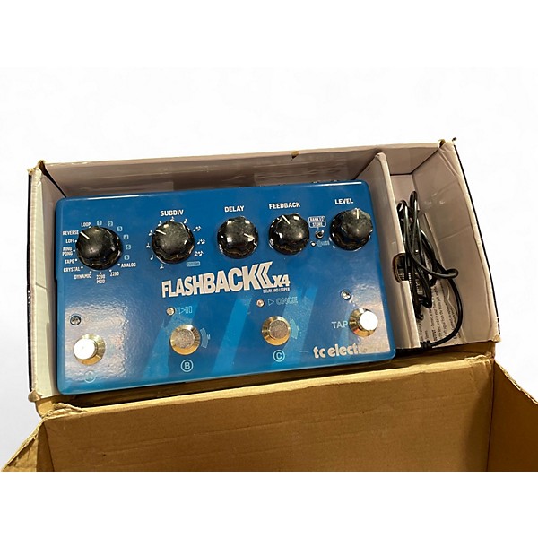 Used TC Electronic Flashback X4 Delay And Looper Effect Pedal