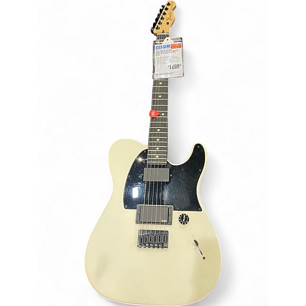 Used Fender Jim Root Signature Telecaster Arctic White Solid Body Electric Guitar