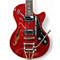 Used Duesenberg Starplayer TV Deluxe RED SPARKLE Hollow Body Electric Guitar thumbnail