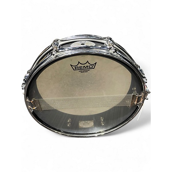Used Pearl 14X3 PICCOLO SNARE Satin Black Drum