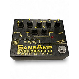 Used Tech 21 Sansamp PBDR Bass Driver DI Bass Effect Pedal