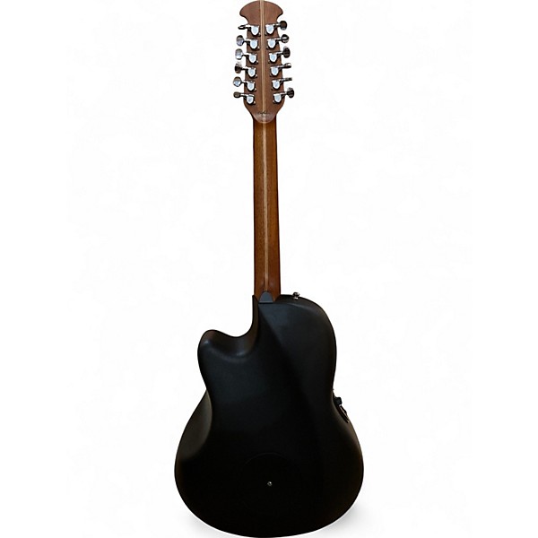 Used Ovation 2758AX 3 Color Sunburst 12 String Acoustic Electric Guitar
