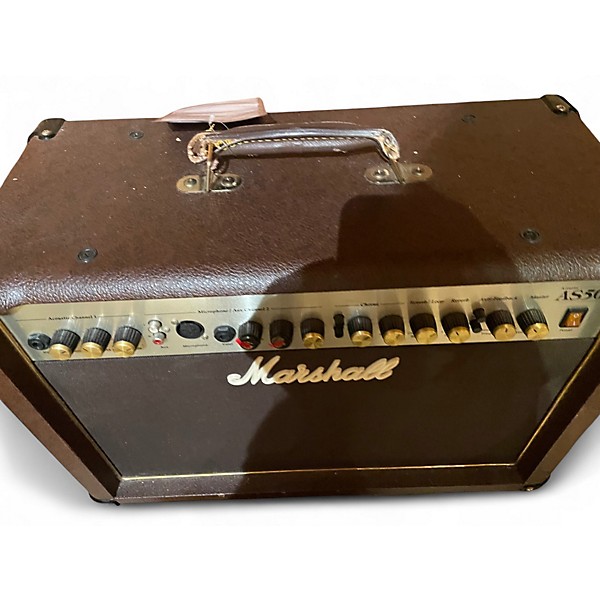 Used Marshall AS50D 50W 2X8 Acoustic Guitar Combo Amp