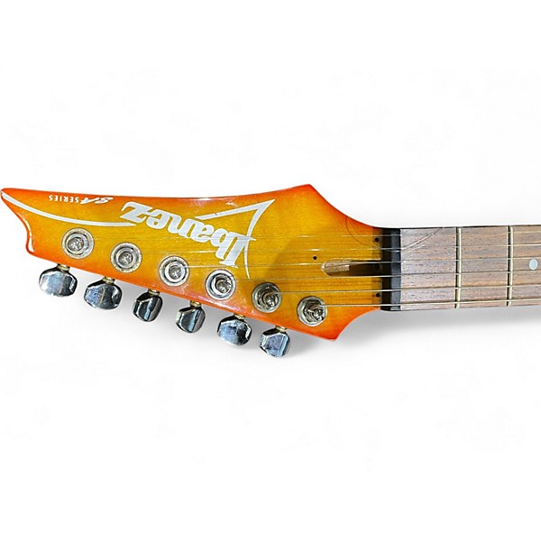 Used Ibanez SA260FM SA Series Amber Solid Body Electric