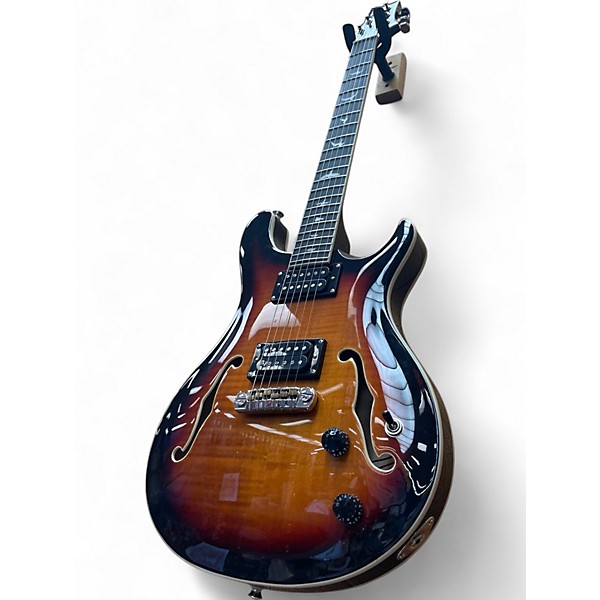 Used PRS SE Hollowbody Tobacco Burst Hollow Body Electric Guitar