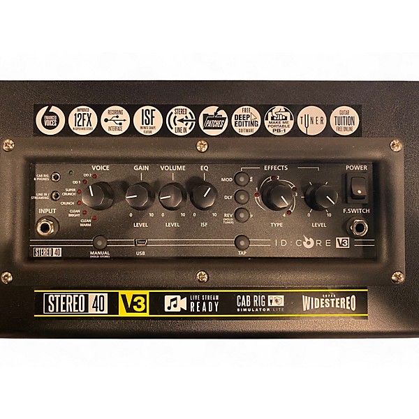 Used Blackstar ID:CORE 40 V3 Stereo 40-Watt Guitar Combo Amp