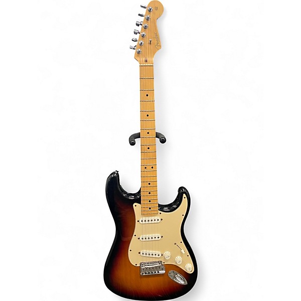 Used 2003 Fender American Standard Stratocaster sunburst Solid Body Electric Guitar