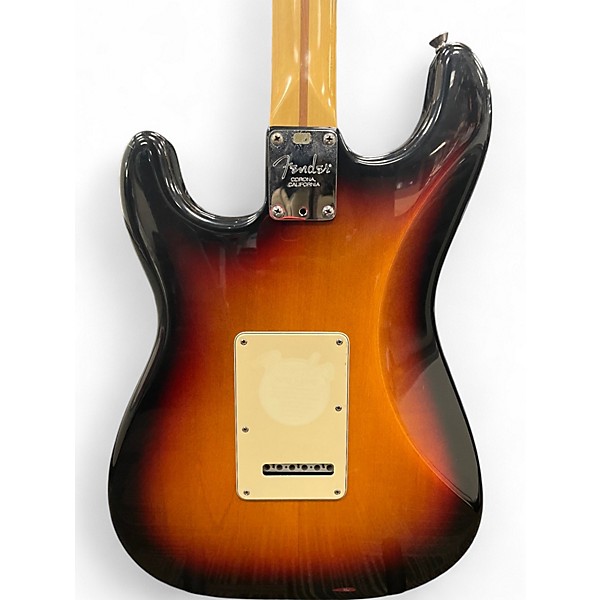 Used 2003 Fender American Standard Stratocaster sunburst Solid Body Electric Guitar