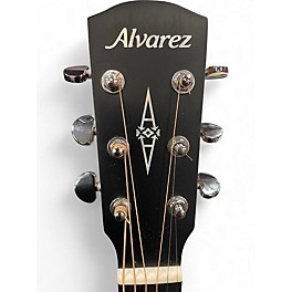 Used Alvarez AD30CE Natural Acoustic Electric Guitar