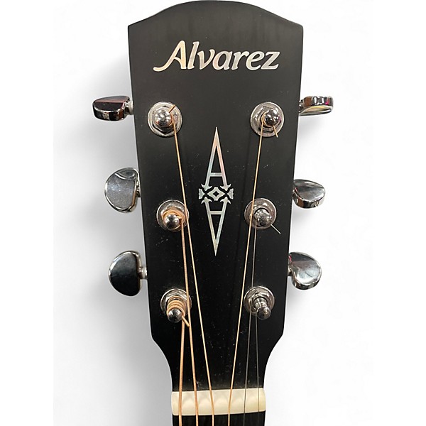 Used Alvarez AD30CE Natural Acoustic Electric Guitar