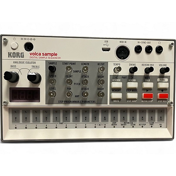 volca sample - DIGITAL SAMPLE SEQUENCER | KORG (Japan)
