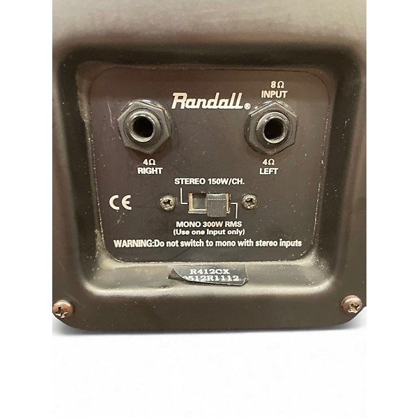 Used Randall R412CX Guitar Cabinet