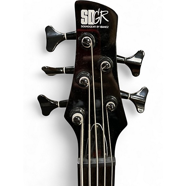 Used Ibanez SR405 5 String Natural Electric Bass Guitar