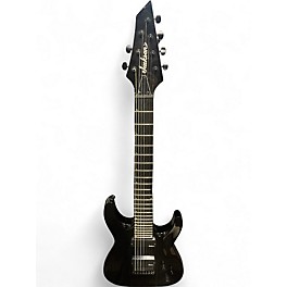 Used Jackson JS22-7 Dinky 7 String Black Solid Body Electric Guitar