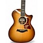 Used Taylor Custom 414CE 2 Color Sunburst Acoustic Electric Guitar