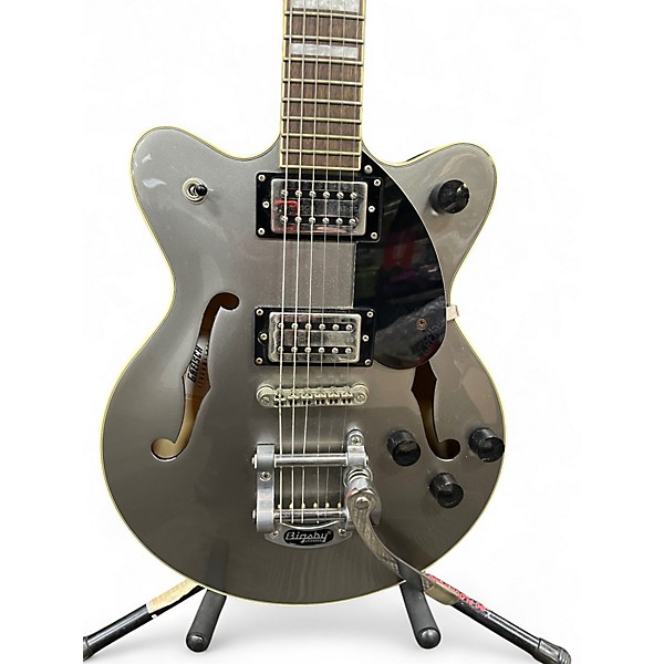 Used Gretsch Guitars G2655T Silver Hollow Body Electric Guitar