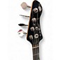 Used Modulus Guitars Fleabass Model 34 Black Electric Bass Guitar