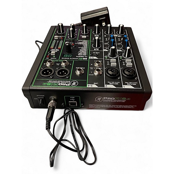 Used Mackie ProFX6v3 Unpowered Mixer