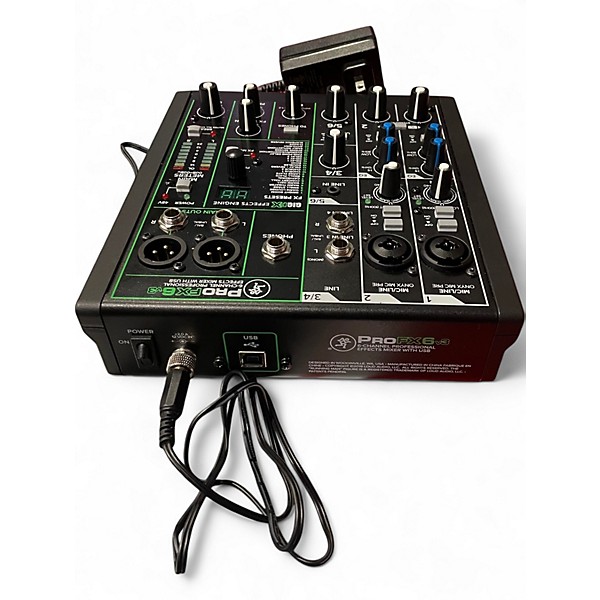 Used Mackie ProFX6v3 Unpowered Mixer