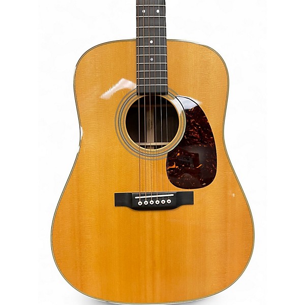 Used Martin D28 Natural Acoustic Guitar