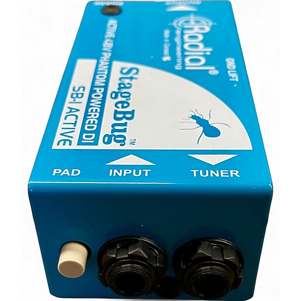 Used Radial Engineering stagebug active 48v SB-1 Sound Package