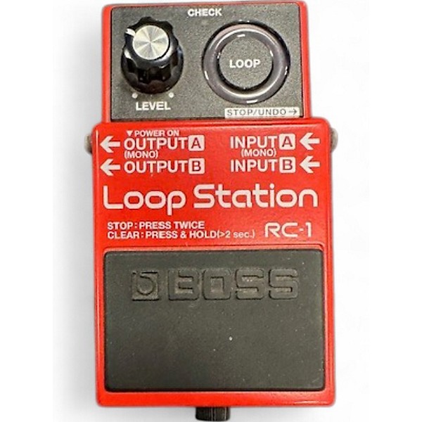 Used BOSS RC1 Loop Station Pedal