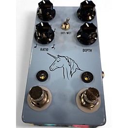 Used JHS Pedals Unicorn Uni-Vibe Photocell Modulator with Tap Tempo Effect Pedal