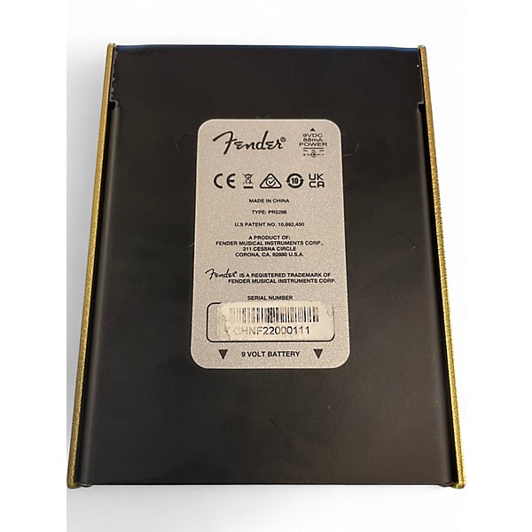 Used Fender pugilist Effect Pedal