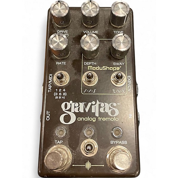 Used Chase Bliss Gravitas Analog Tremolo Effect Pedal