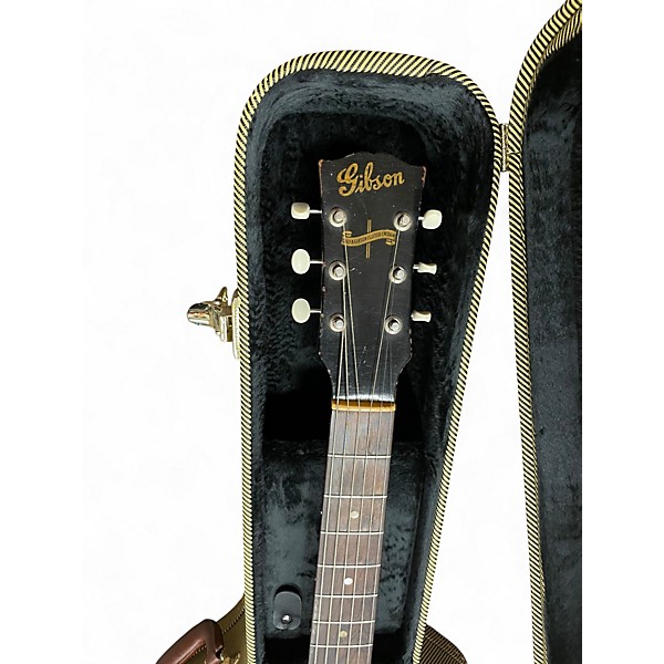 Vintage 1943 Gibson J45 Standard 2 Color Sunburst Acoustic Electric Guitar