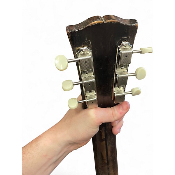 Vintage 1943 Gibson J45 Standard 2 Color Sunburst Acoustic Electric Guitar