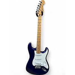 Used Fender Standard Stratocaster Blue Solid Body Electric Guitar