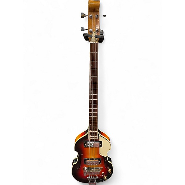 Used 1960s Aria 1420B Sunburst Electric Bass Guitar