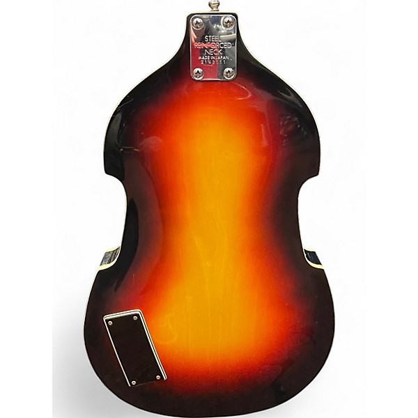 Used 1960s Aria 1420B Sunburst Electric Bass Guitar