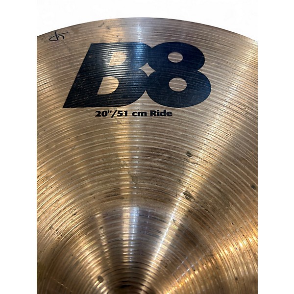 Used SABIAN 20in B8 Ride Cymbal