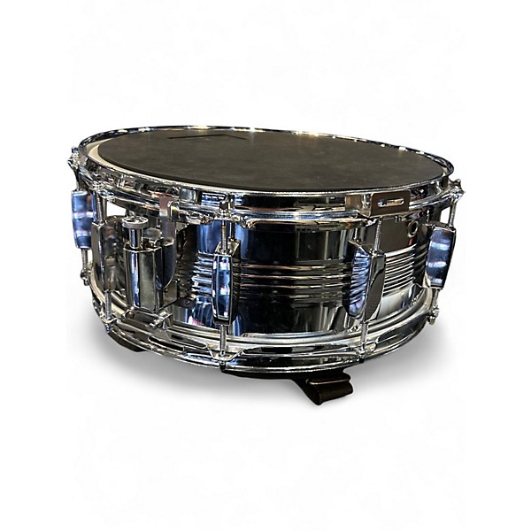 Used GP Percussion 14in SNARE Chrome Drum