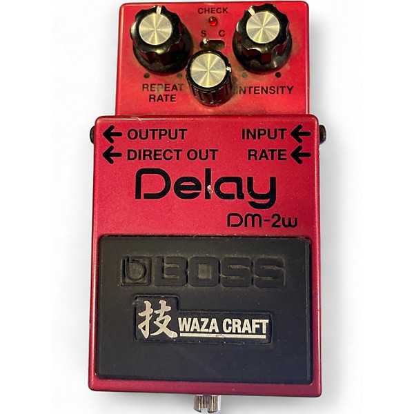 Used BOSS DM2W Delay Waza Craft Effect Pedal
