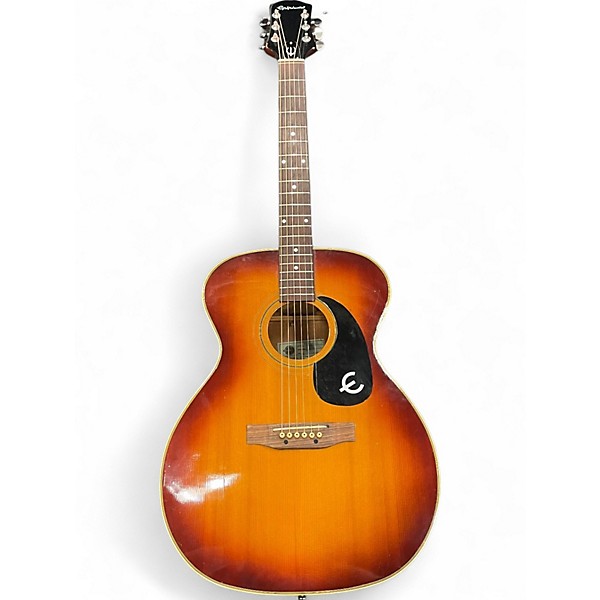 Used Epiphone MIJ FT-130SB 2 Tone Sunburst Acoustic Guitar