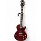 Used Ephiphone LES PAUL CUSTOM PROPHCY PLUS Red Solid Body Electric Guitar