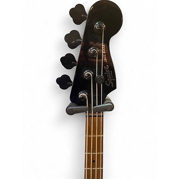 Used Squier jazz bass Shoreline Gold Electric Bass Guitar