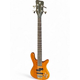 Used Warwick streamer nt Brown Electric Bass Guitar