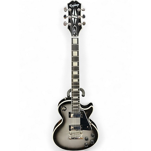 【中古品】Epiphone LesPaul Custom Epiphone Les Paul Custom Quilt Viper Blue Electric Guitar