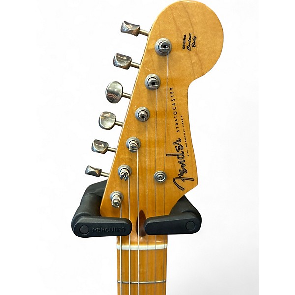 Used Fender ST54 REISSUE STRATOCASTER Sunburst Solid Body Electric Guitar